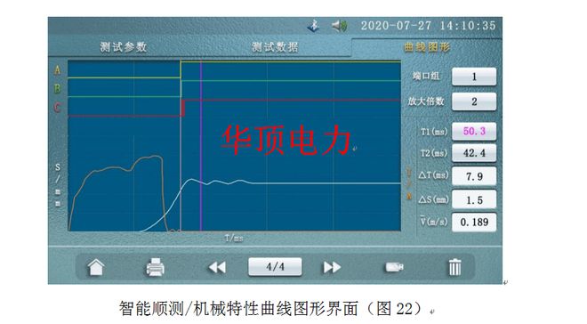 HDGK-H型10KV高压断路器综合特性测试装置的使用操作(图26)
