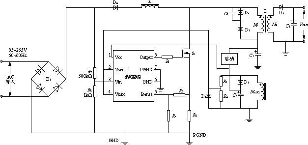 基于控制器iW2202的数字开关电源原理与设计(图7)