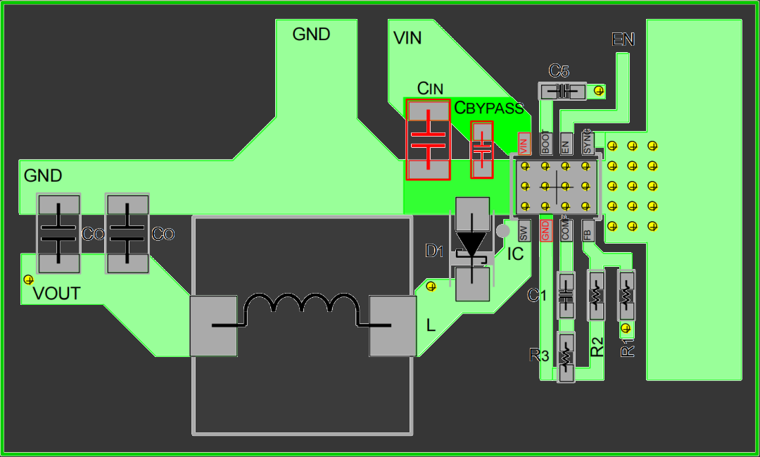DC-DC电源转换器的布局布线建议(图4)