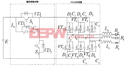 串并联谐振软开关逆变器辅助电路的优化(图2)
